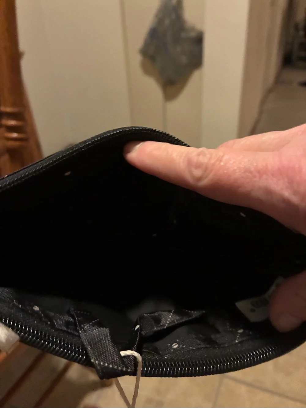 Periea Black Quilted Purse Organizer Insert - Picture 2 of 8